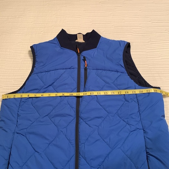 Duluth Trading Men’s Quilted Front Zipper Vest Blue Size Large - Picture 13 of 14